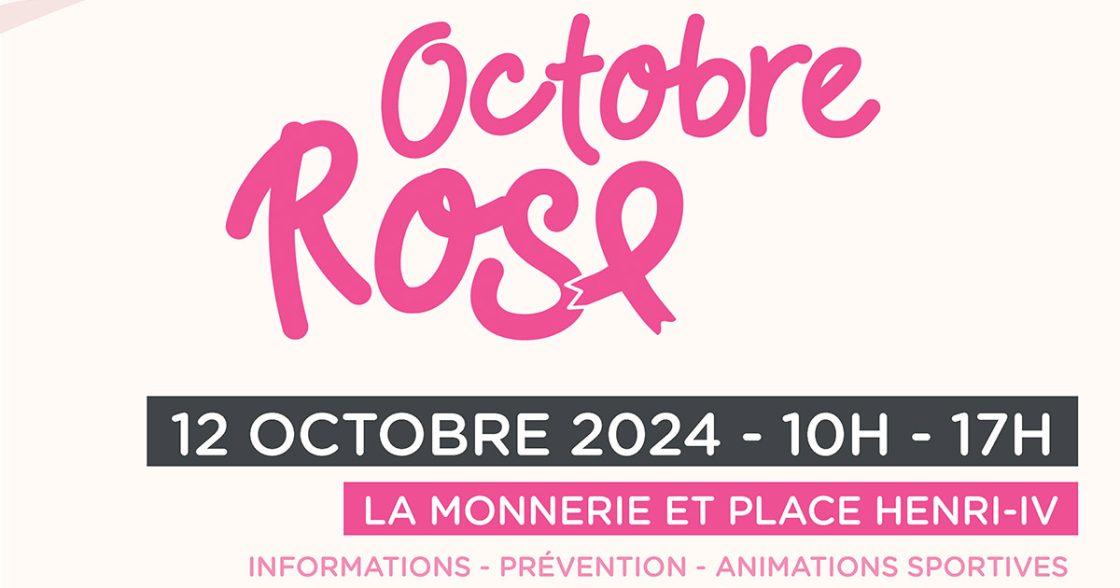 Animations le 12 octobre pour Octobre rose