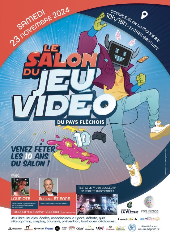 Salon du jeu vidéo du pays fléchois 2024